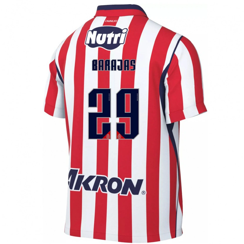 Danxen Herren Fidel Barajas #29 Rot Weiß Heimtrikot Trikot 2026/27 T-Shirt Österreich