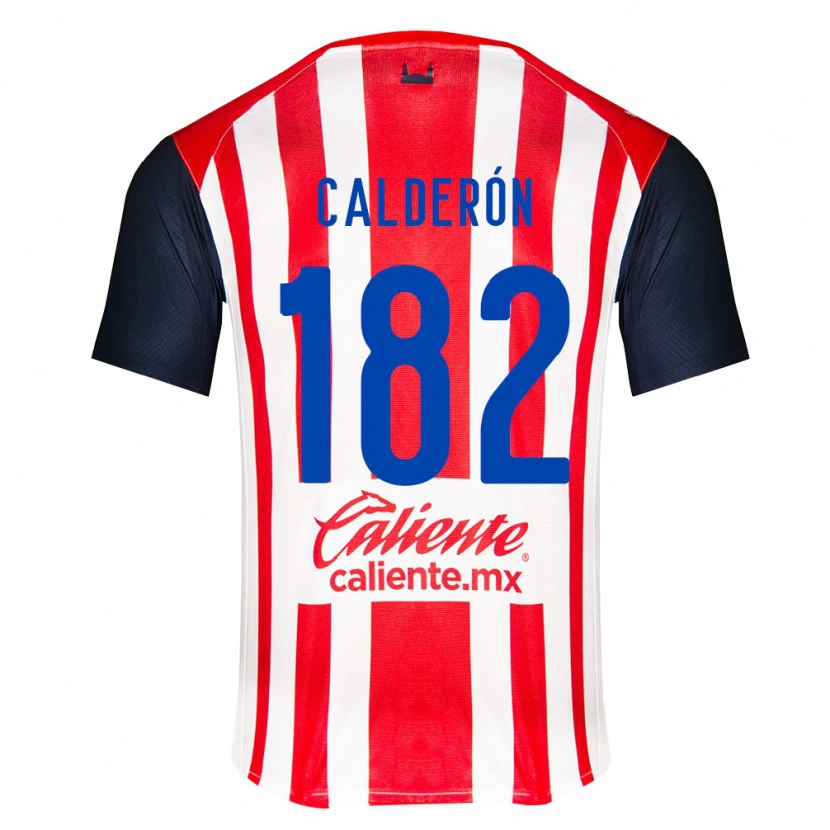 Danxen Herren Leonel Calderón #182 Rot Schwarz Weiß Heimtrikot Trikot 2026/27 T-Shirt Österreich