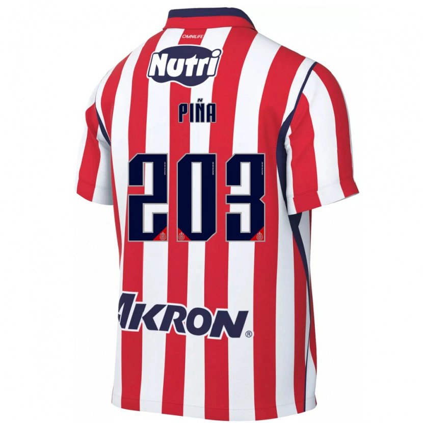 Danxen Herren Fernando Piña #203 Rot Weiß Heimtrikot Trikot 2026/27 T-Shirt Österreich