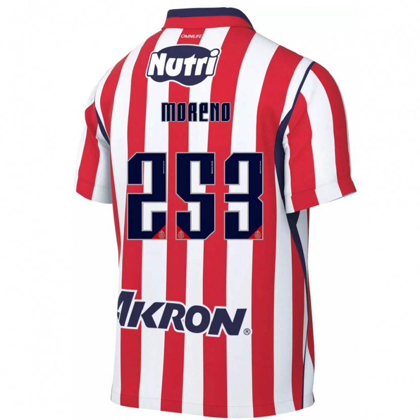 Danxen Herren Leonel Moreno #253 Rot Weiß Heimtrikot Trikot 2026/27 T-Shirt Österreich