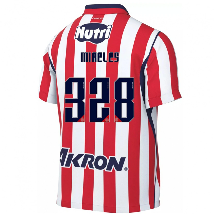 Danxen Herren Ricardo Mireles #328 Rot Weiß Heimtrikot Trikot 2026/27 T-Shirt Österreich