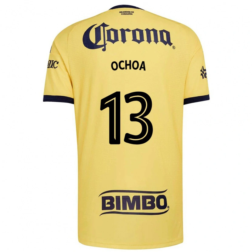 Danxen Herren Guillermo Ochoa #13 Gelb Rot Schwarz Heimtrikot Trikot 2026/27 T-Shirt Österreich