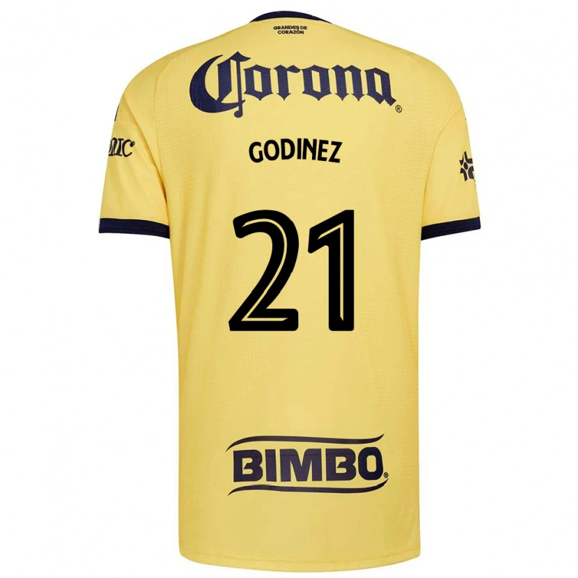 Danxen Herren Alexandra Godinez #21 Gelb Rot Schwarz Heimtrikot Trikot 2026/27 T-Shirt Österreich