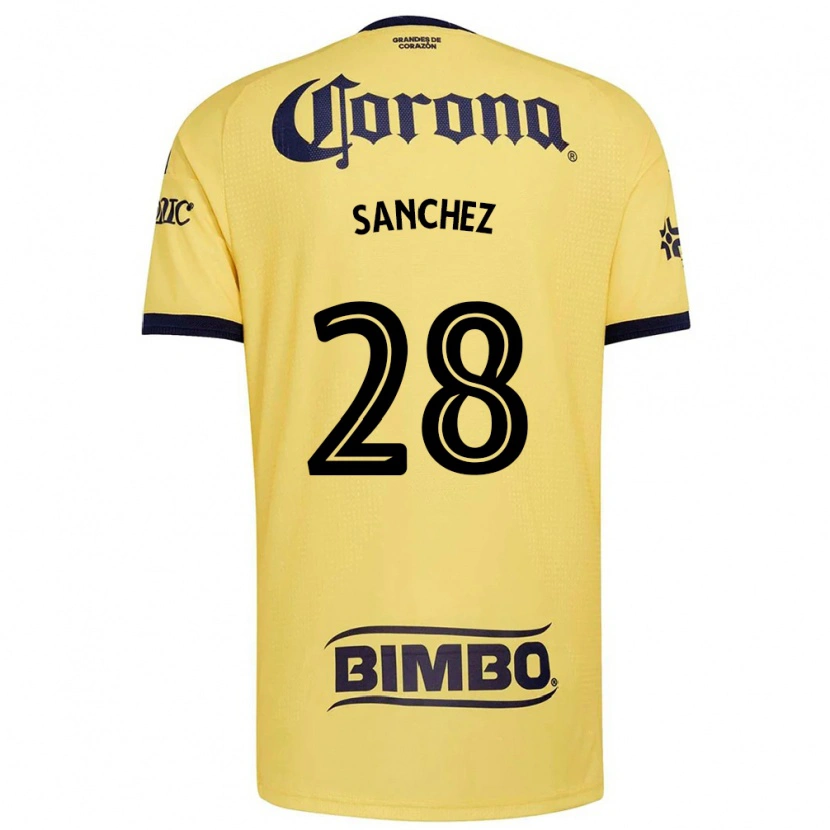 Danxen Herren Érick Sánchez #28 Gelb Rot Schwarz Heimtrikot Trikot 2026/27 T-Shirt Österreich