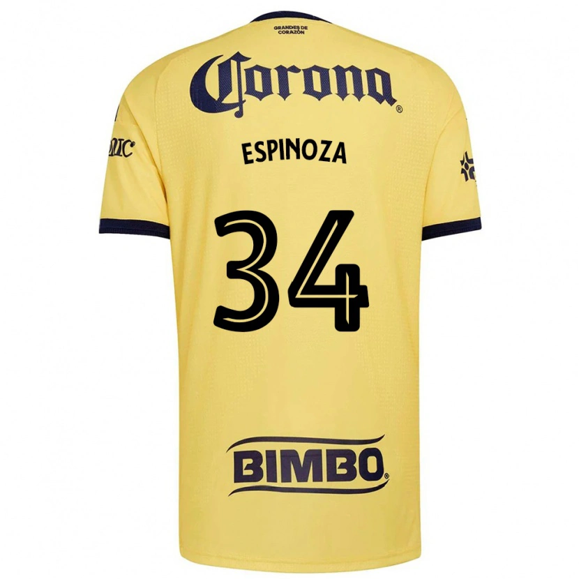 Danxen Herren Dagoberto Espinoza #34 Gelb Rot Schwarz Heimtrikot Trikot 2026/27 T-Shirt Österreich