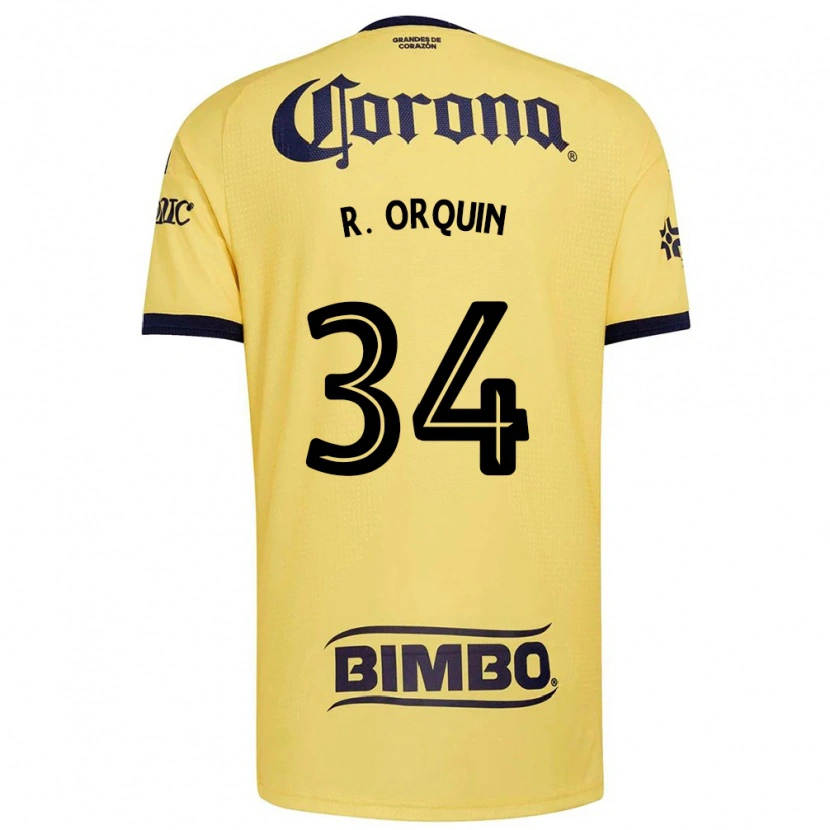 Danxen Herren Ralph Orquin #34 Gelb Rot Schwarz Heimtrikot Trikot 2026/27 T-Shirt Österreich