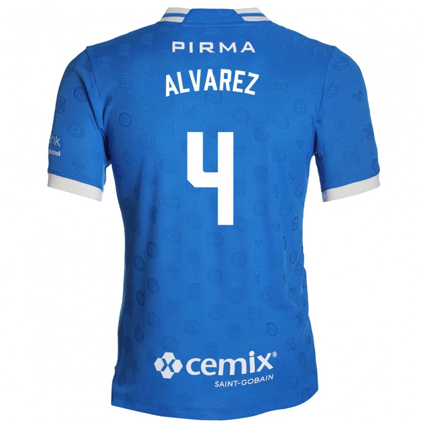 Danxen Herren Gabriela Alvarez #4 Blau Weiß Rot Heimtrikot Trikot 2026/27 T-Shirt Österreich