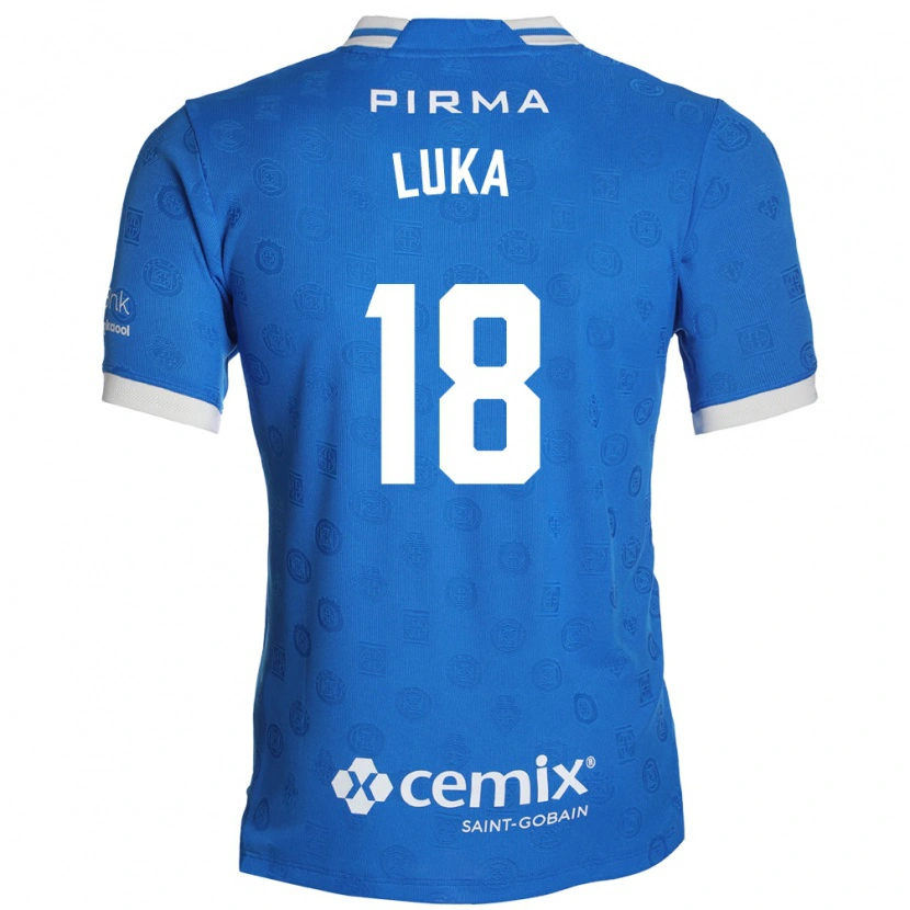 Danxen Herren Luka Romero #18 Blau Weiß Rot Heimtrikot Trikot 2026/27 T-Shirt Österreich
