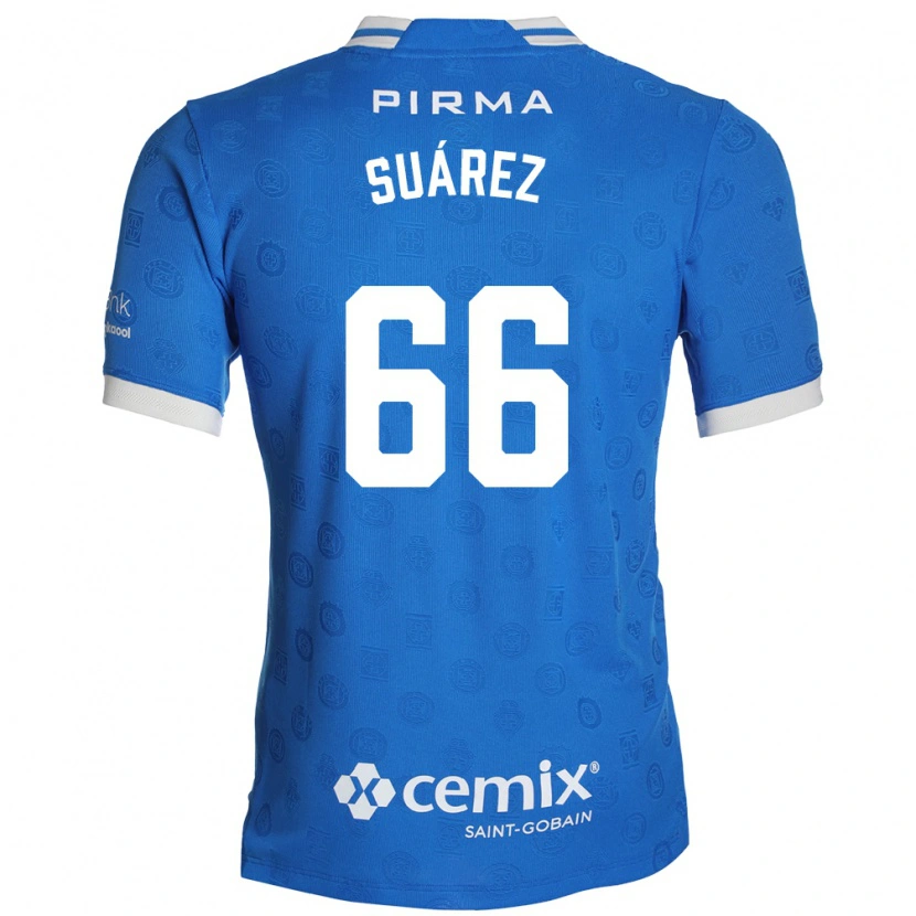 Danxen Herren Javier Suárez #66 Blau Weiß Rot Heimtrikot Trikot 2026/27 T-Shirt Österreich