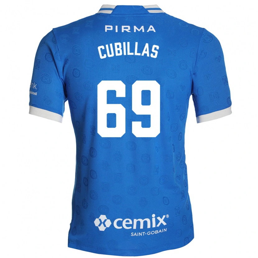Danxen Herren Andre Cubillas #69 Blau Weiß Rot Heimtrikot Trikot 2026/27 T-Shirt Österreich