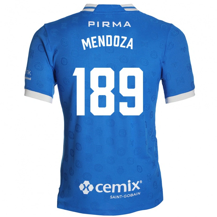 Danxen Herren José Mendoza #189 Blau Weiß Rot Heimtrikot Trikot 2026/27 T-Shirt Österreich