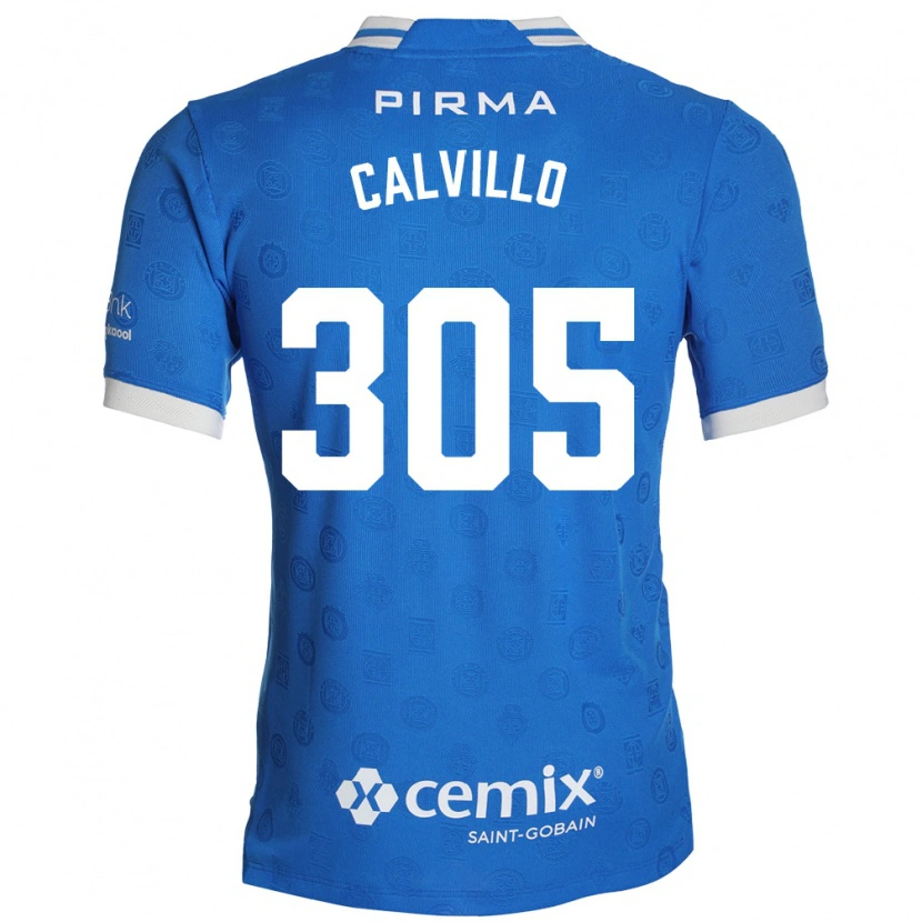 Danxen Herren Carlos Calvillo #305 Blau Weiß Rot Heimtrikot Trikot 2026/27 T-Shirt Österreich