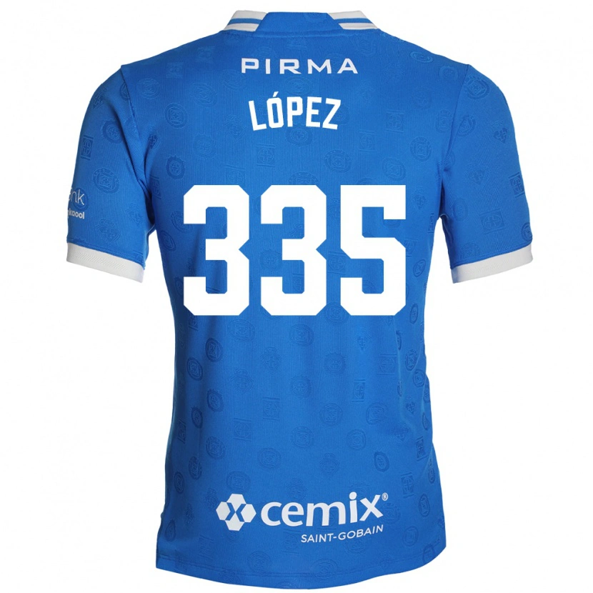 Danxen Herren Alfredo López #335 Blau Weiß Rot Heimtrikot Trikot 2026/27 T-Shirt Österreich