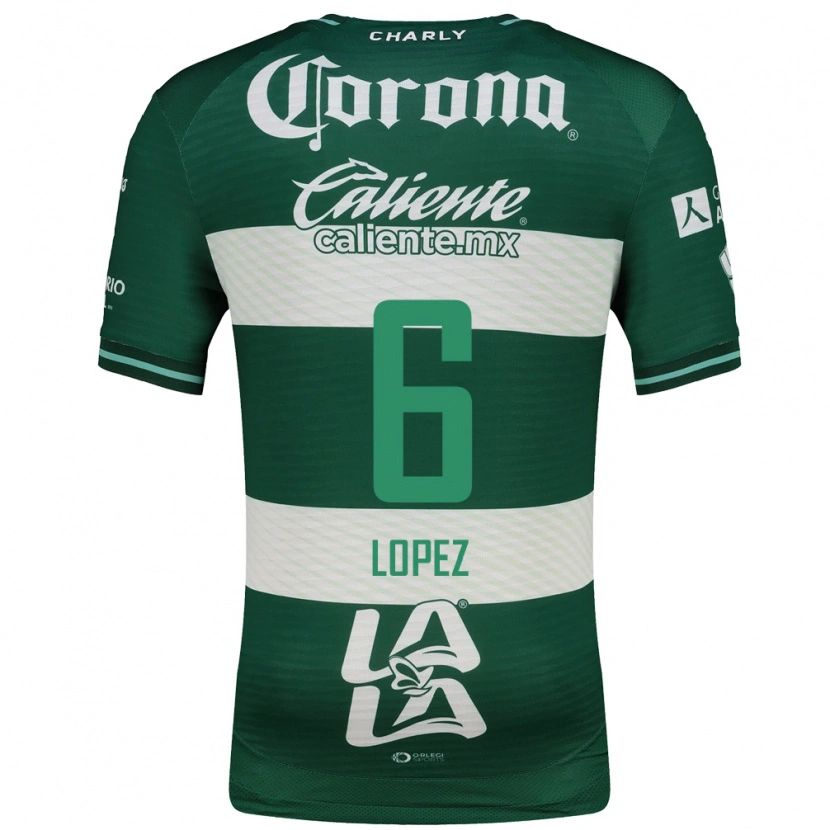 Danxen Herren Brenda Lopez #6 Grün Weiß Heimtrikot Trikot 2026/27 T-Shirt Österreich