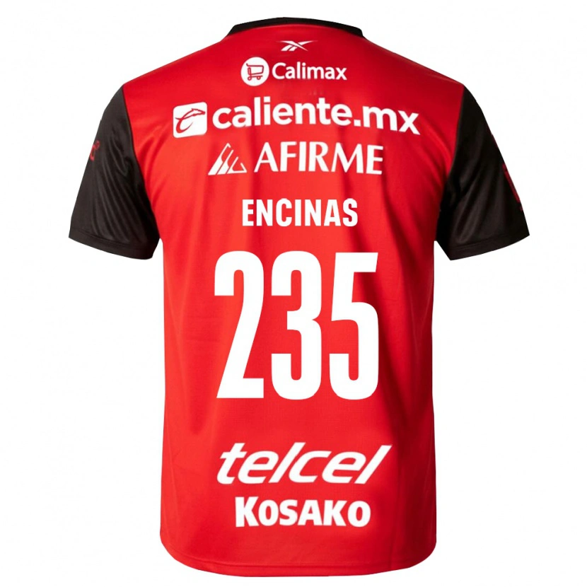 Danxen Herren José Encinas #235 Schwarz Rot Heimtrikot Trikot 2026/27 T-Shirt Österreich