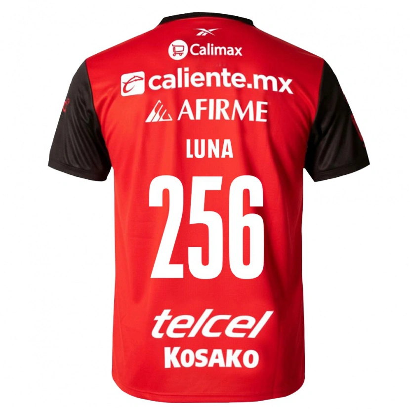 Danxen Herren Ricardo Luna #256 Schwarz Rot Heimtrikot Trikot 2026/27 T-Shirt Österreich