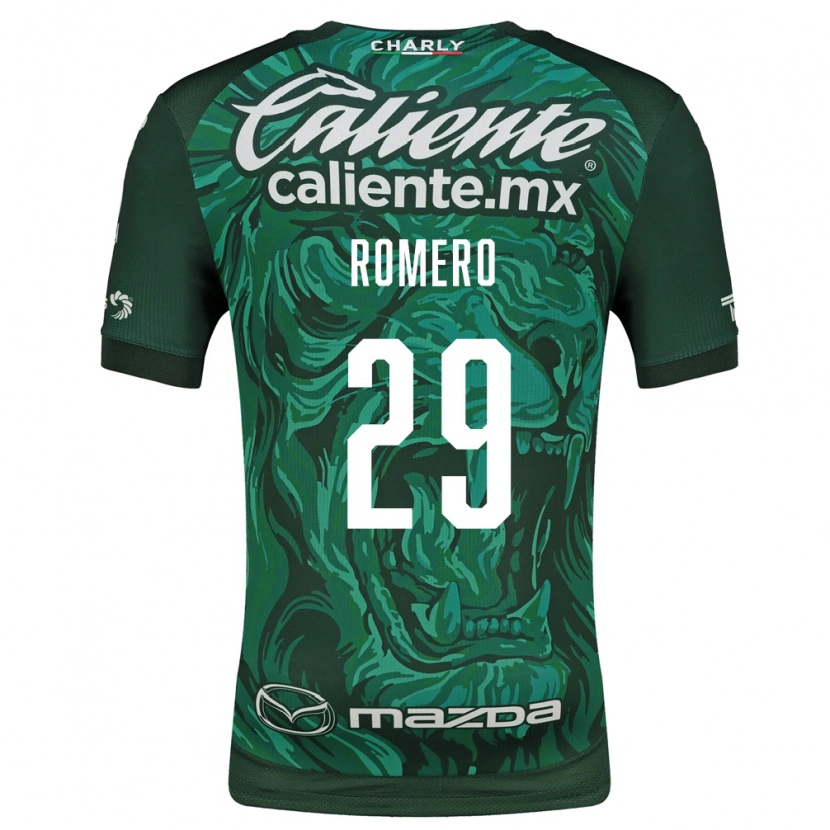 Danxen Herren Lucas Romero #29 Grün Schwarz Heimtrikot Trikot 2026/27 T-Shirt Österreich