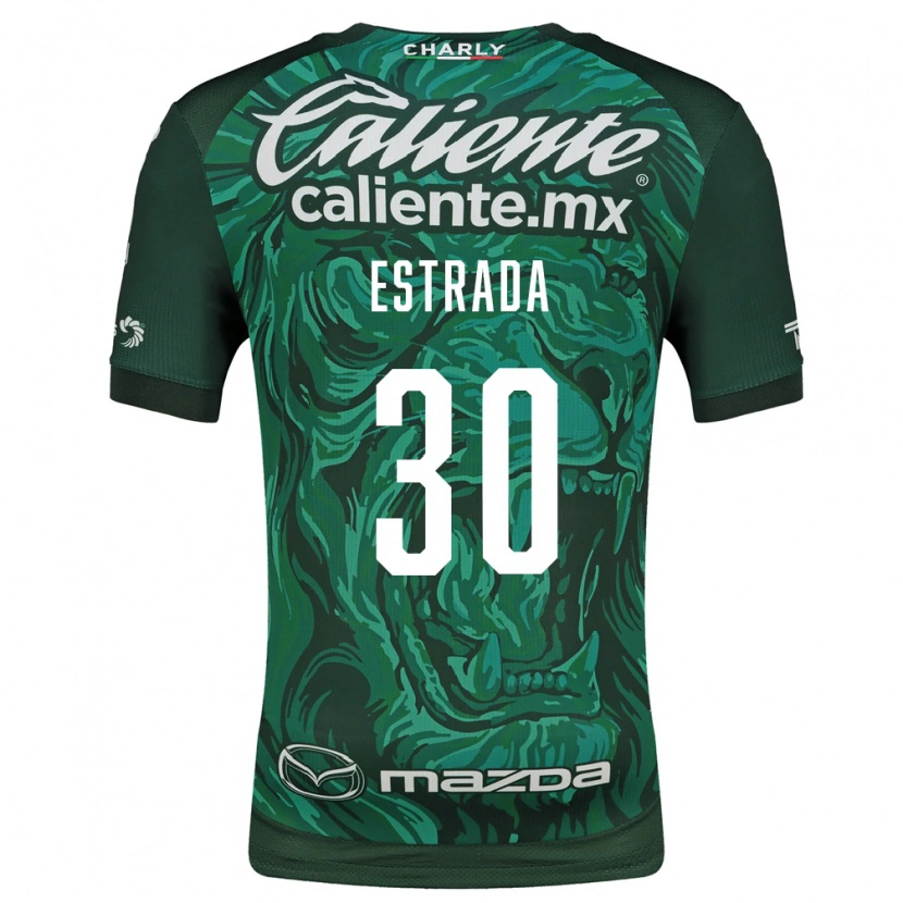 Danxen Herren Ángel Estrada #30 Grün Schwarz Heimtrikot Trikot 2026/27 T-Shirt Österreich