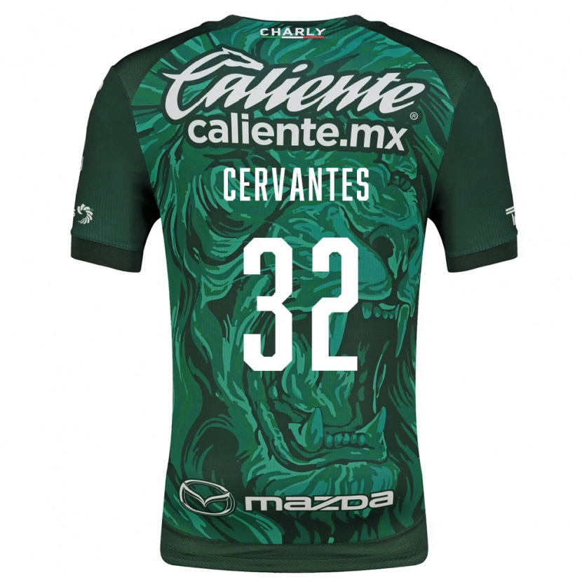 Danxen Herren Luis Cervantes #32 Grün Schwarz Heimtrikot Trikot 2026/27 T-Shirt Österreich