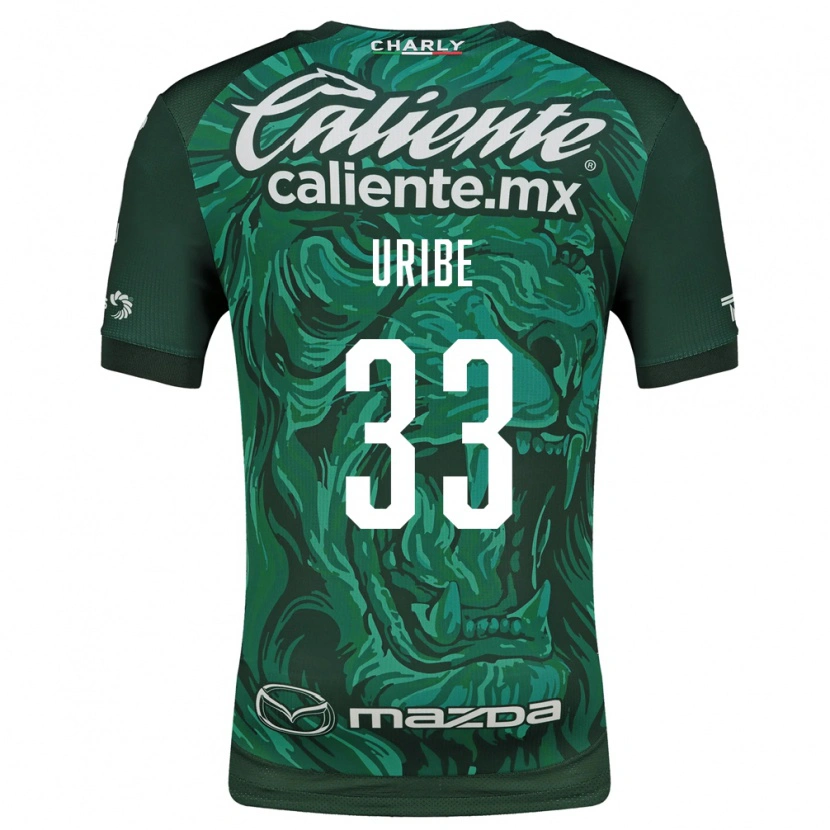 Danxen Herren Héctor Uribe #33 Grün Schwarz Heimtrikot Trikot 2026/27 T-Shirt Österreich