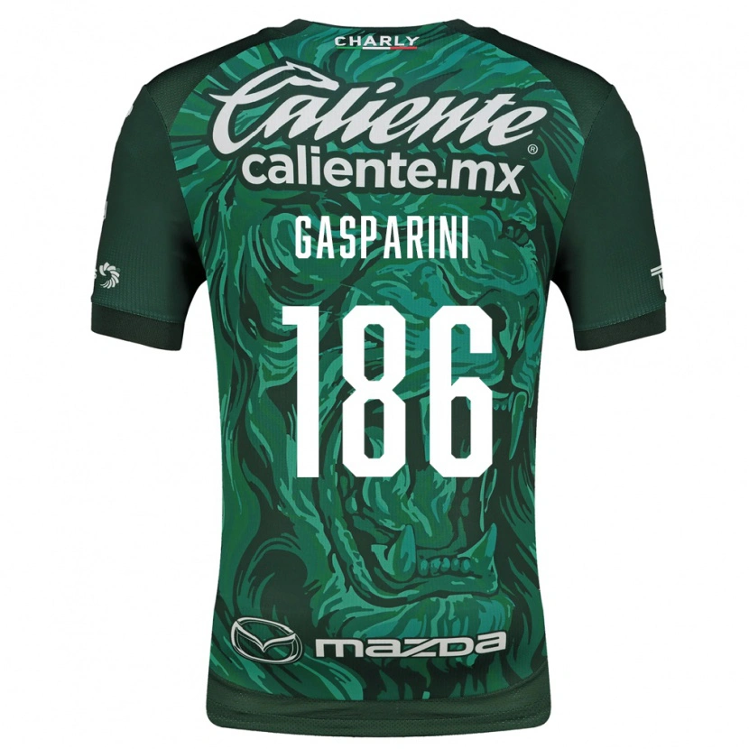 Danxen Herren Joaquín Gasparini #186 Grün Schwarz Heimtrikot Trikot 2026/27 T-Shirt Österreich