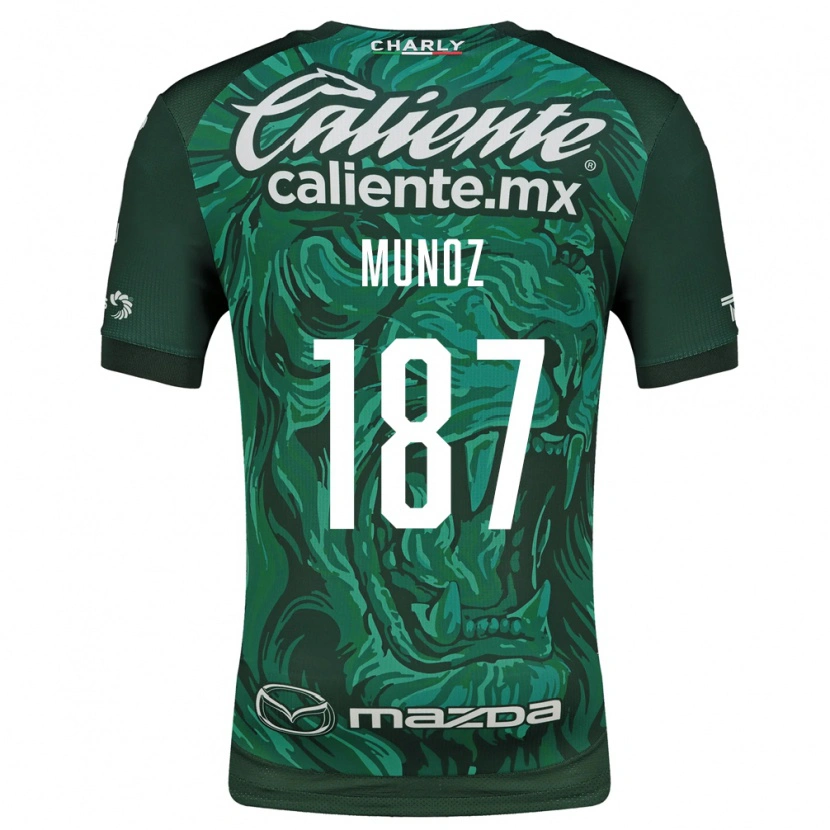 Danxen Herren Diego Muñoz #187 Grün Schwarz Heimtrikot Trikot 2026/27 T-Shirt Österreich