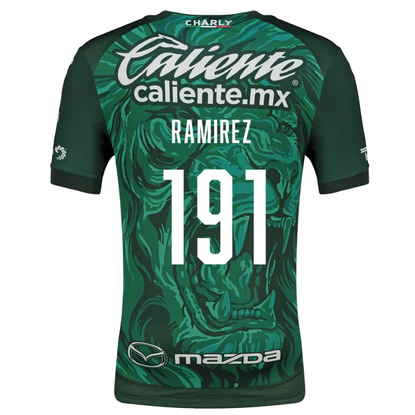Danxen Herren Ian Ramírez #191 Grün Schwarz Heimtrikot Trikot 2026/27 T-Shirt Österreich