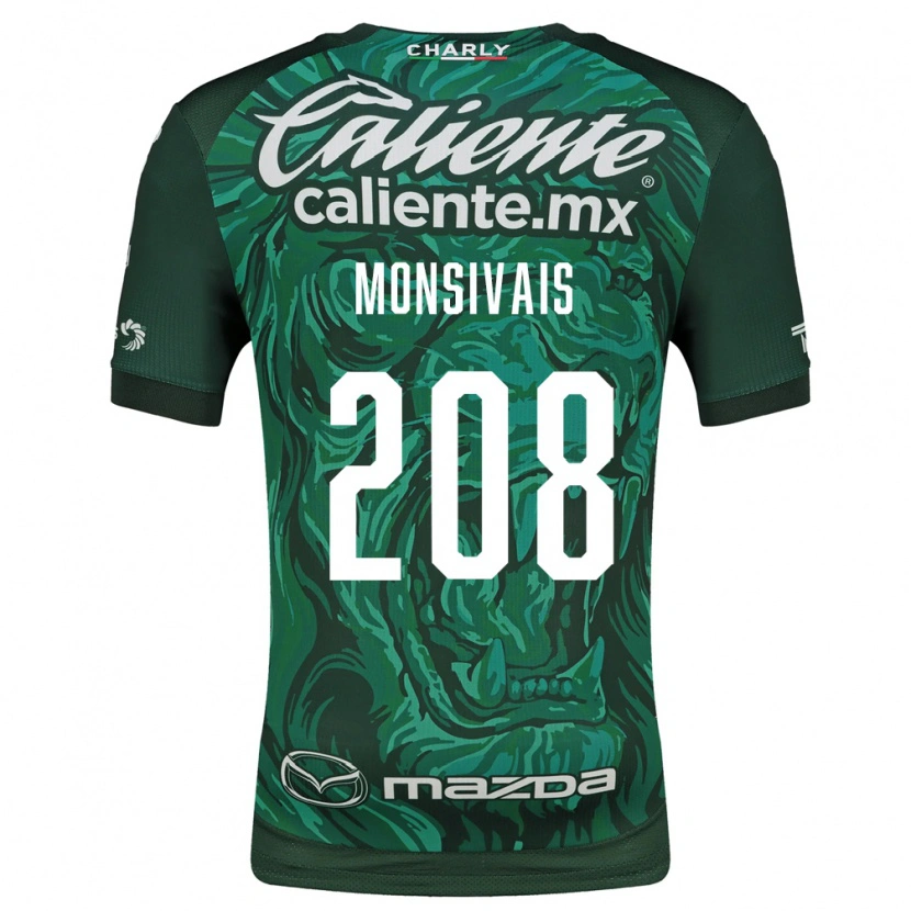 Danxen Herren Daniel Monsivaís #208 Grün Schwarz Heimtrikot Trikot 2026/27 T-Shirt Österreich