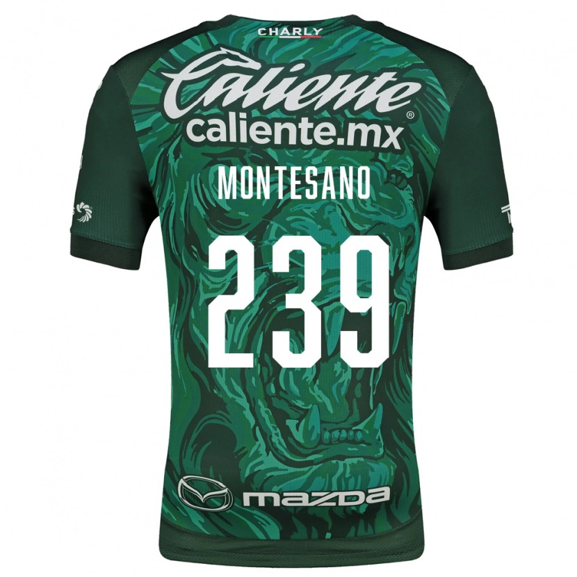 Danxen Herren Jesús Montesano #239 Grün Schwarz Heimtrikot Trikot 2026/27 T-Shirt Österreich