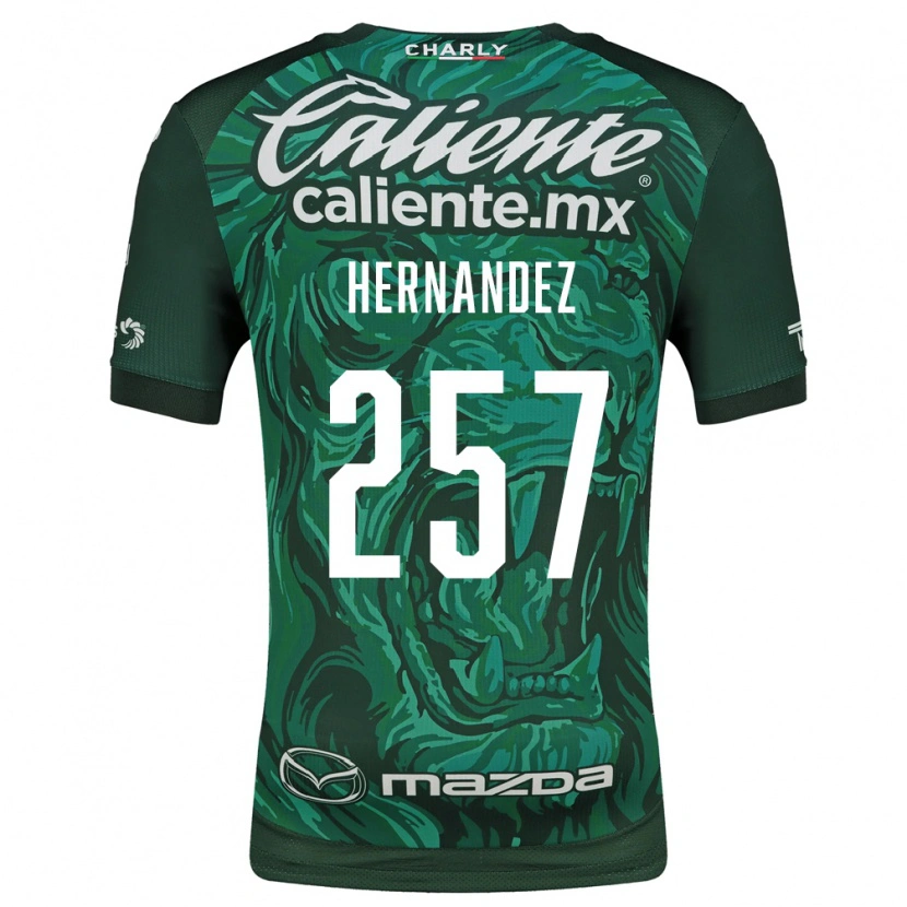 Danxen Herren Karín Hernández #257 Grün Schwarz Heimtrikot Trikot 2026/27 T-Shirt Österreich