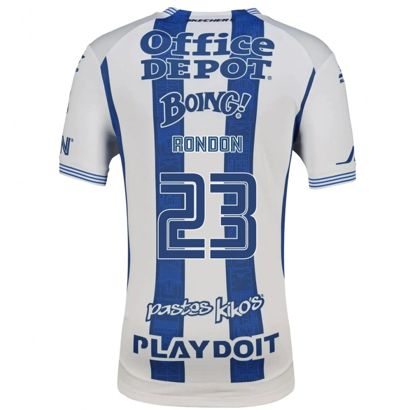 Danxen Herren Salomón Rondón #23 Weiß Marineblau Heimtrikot Trikot 2026/27 T-Shirt Österreich