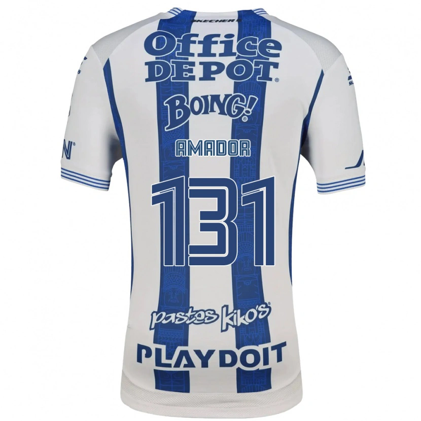 Danxen Herren Santiago Amador #131 Weiß Marineblau Heimtrikot Trikot 2026/27 T-Shirt Österreich
