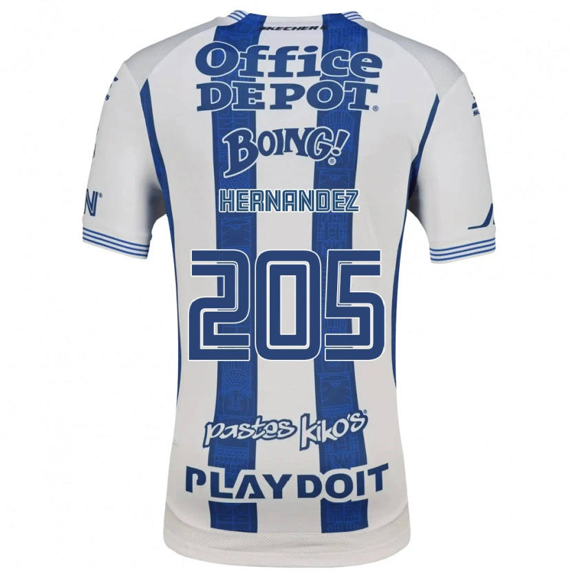 Danxen Herren Sergio Hernández #205 Weiß Marineblau Heimtrikot Trikot 2026/27 T-Shirt Österreich