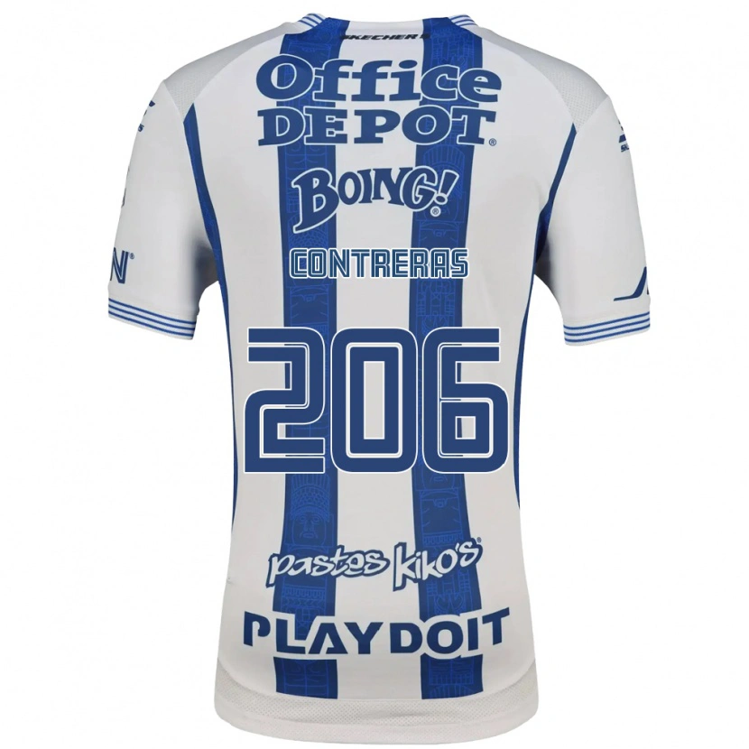 Danxen Herren Thomas Contreras #206 Weiß Marineblau Heimtrikot Trikot 2026/27 T-Shirt Österreich