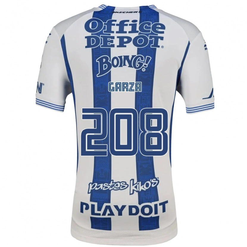 Danxen Herren Ricardo Garza #208 Weiß Marineblau Heimtrikot Trikot 2026/27 T-Shirt Österreich