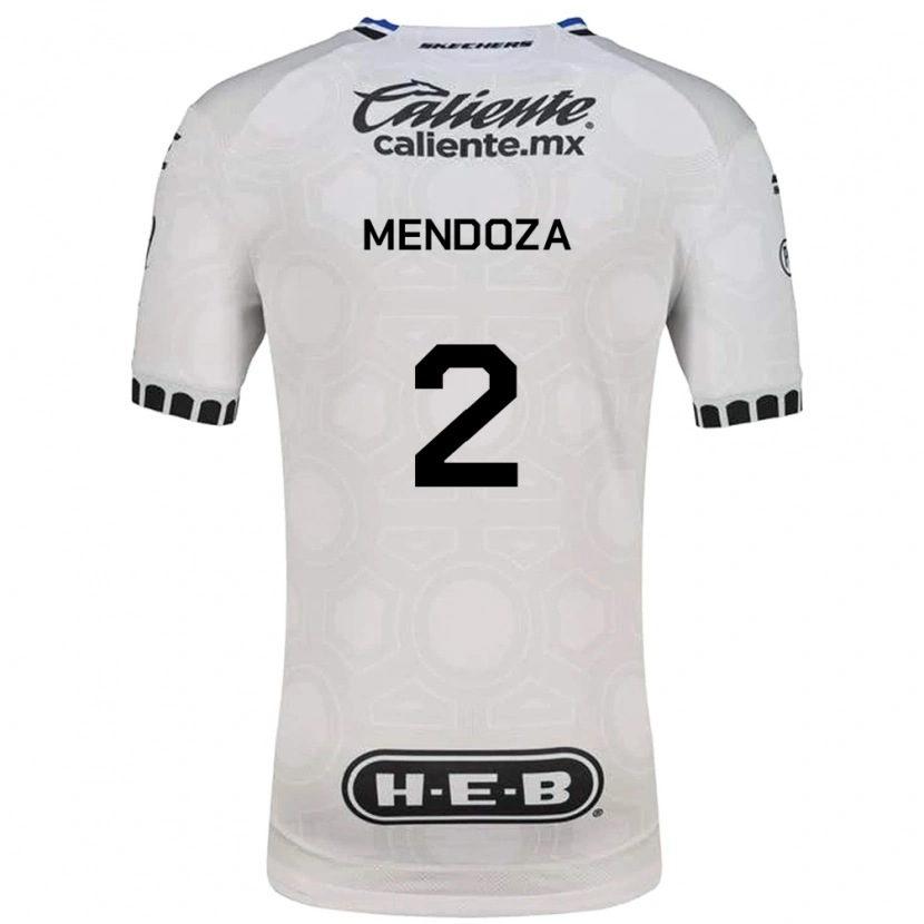 Danxen Herren Omar Mendoza #2 Weiß Schwarz Blau Heimtrikot Trikot 2026/27 T-Shirt Österreich