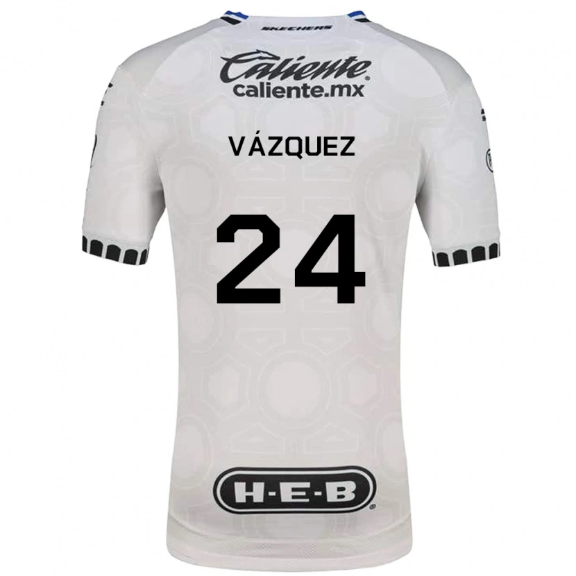 Danxen Herren Brayton Vázquez #24 Weiß Schwarz Blau Heimtrikot Trikot 2026/27 T-Shirt Österreich