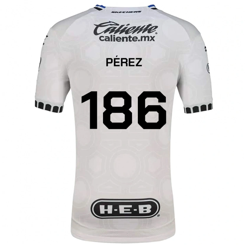 Danxen Herren José Pérez #186 Weiß Schwarz Blau Heimtrikot Trikot 2026/27 T-Shirt Österreich