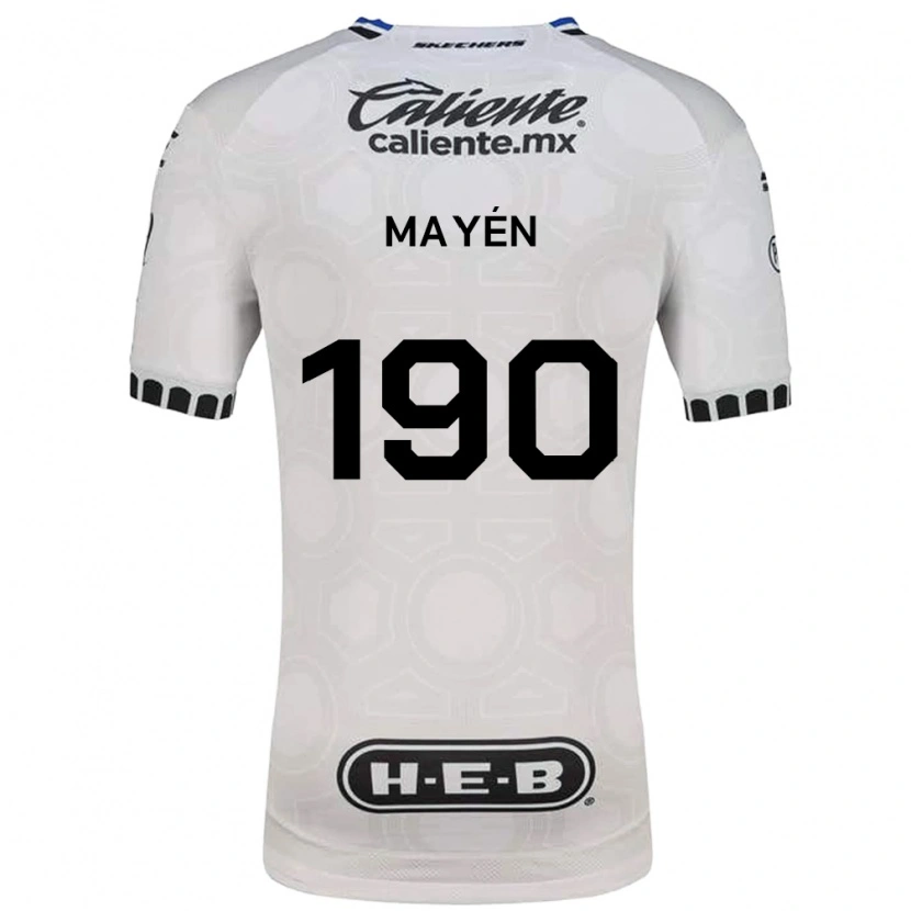 Danxen Herren Eduardo Mayén #190 Weiß Schwarz Blau Heimtrikot Trikot 2026/27 T-Shirt Österreich