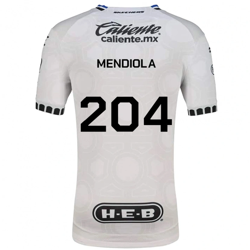 Danxen Herren Carlos Mendiola #204 Weiß Schwarz Blau Heimtrikot Trikot 2026/27 T-Shirt Österreich
