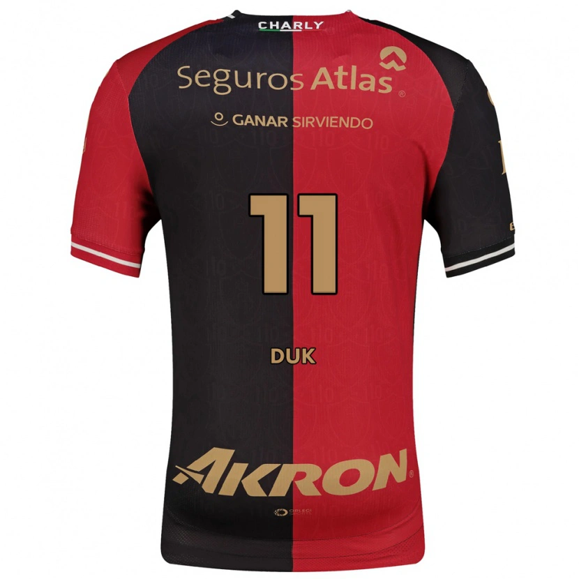 Danxen Herren Duk #11 Rot Schwarz Braun Heimtrikot Trikot 2026/27 T-Shirt Österreich