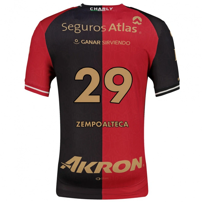 Danxen Herren Karla Zempoalteca #29 Rot Schwarz Braun Heimtrikot Trikot 2026/27 T-Shirt Österreich