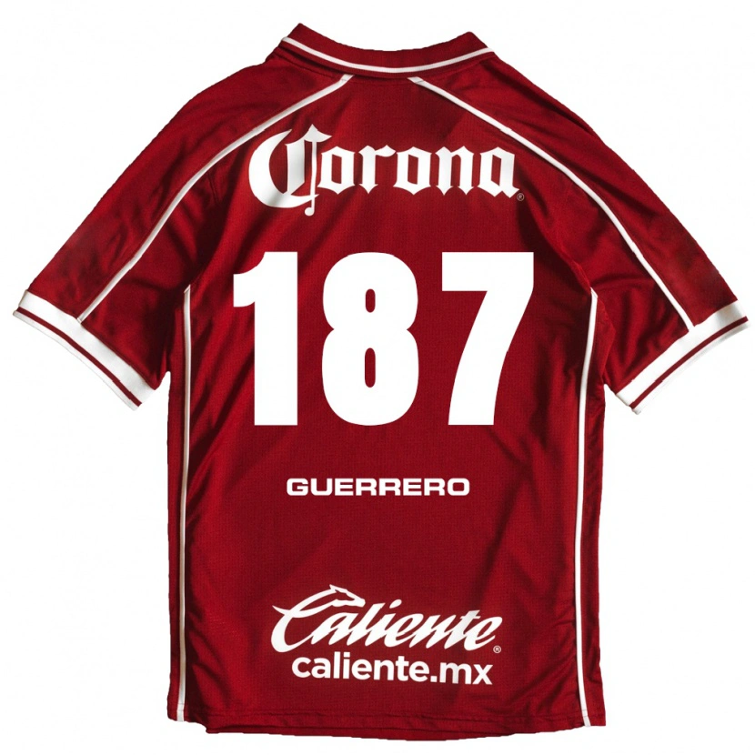 Danxen Herren Dominic Guerrero #187 Weiß Rot Heimtrikot Trikot 2026/27 T-Shirt Österreich