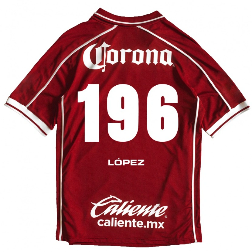 Danxen Herren Ethan López #196 Weiß Rot Heimtrikot Trikot 2026/27 T-Shirt Österreich