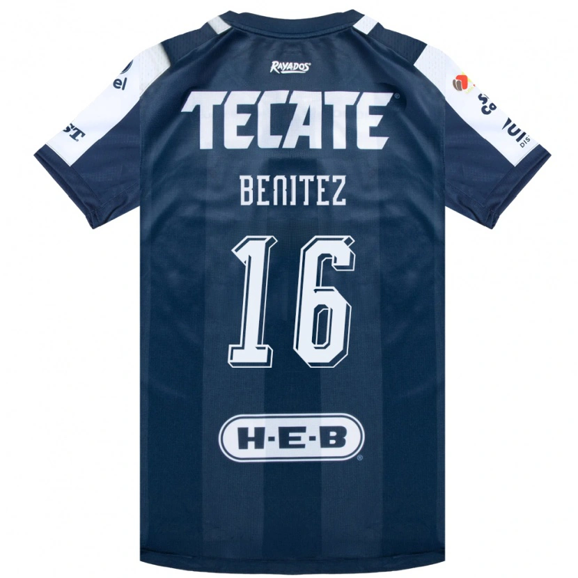 Danxen Herren Xanic Benitez #16 Tintenblau Weiß Rot Heimtrikot Trikot 2026/27 T-Shirt Österreich