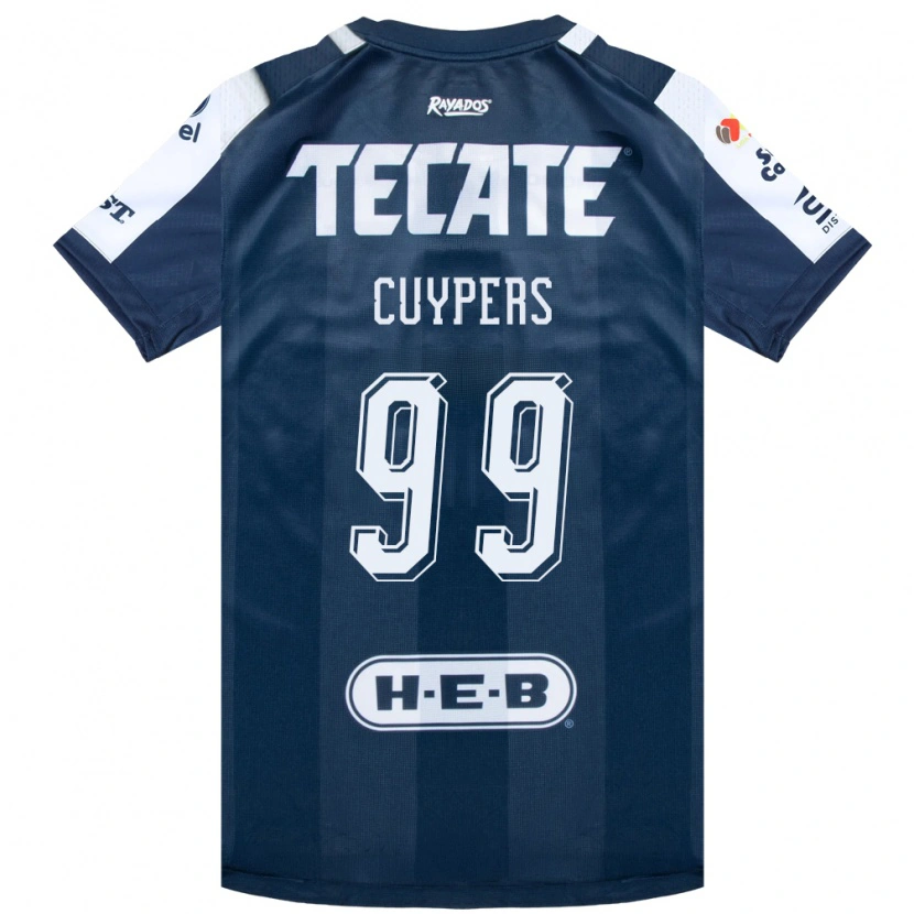 Danxen Herren Hugo Cuypers #99 Tintenblau Weiß Rot Heimtrikot Trikot 2026/27 T-Shirt Österreich