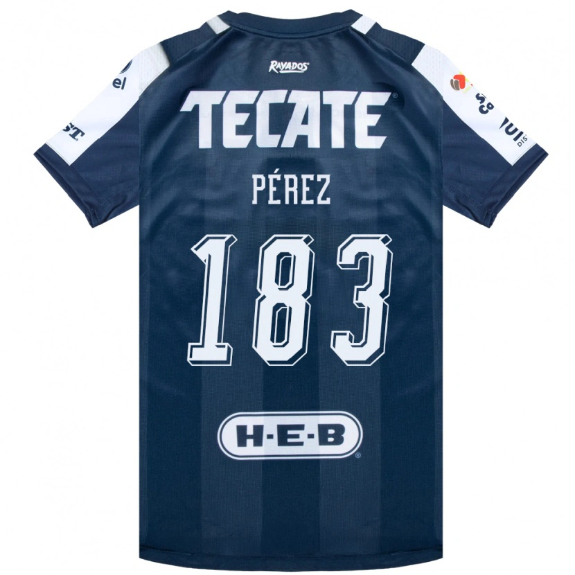 Danxen Herren Santiago Pérez #183 Tintenblau Weiß Rot Heimtrikot Trikot 2026/27 T-Shirt Österreich