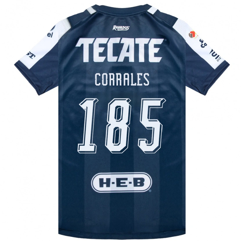 Danxen Herren Ángel Corrales #185 Tintenblau Weiß Rot Heimtrikot Trikot 2026/27 T-Shirt Österreich