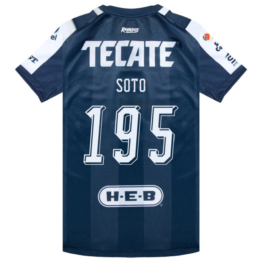 Danxen Herren Óscar Soto #195 Tintenblau Weiß Rot Heimtrikot Trikot 2026/27 T-Shirt Österreich