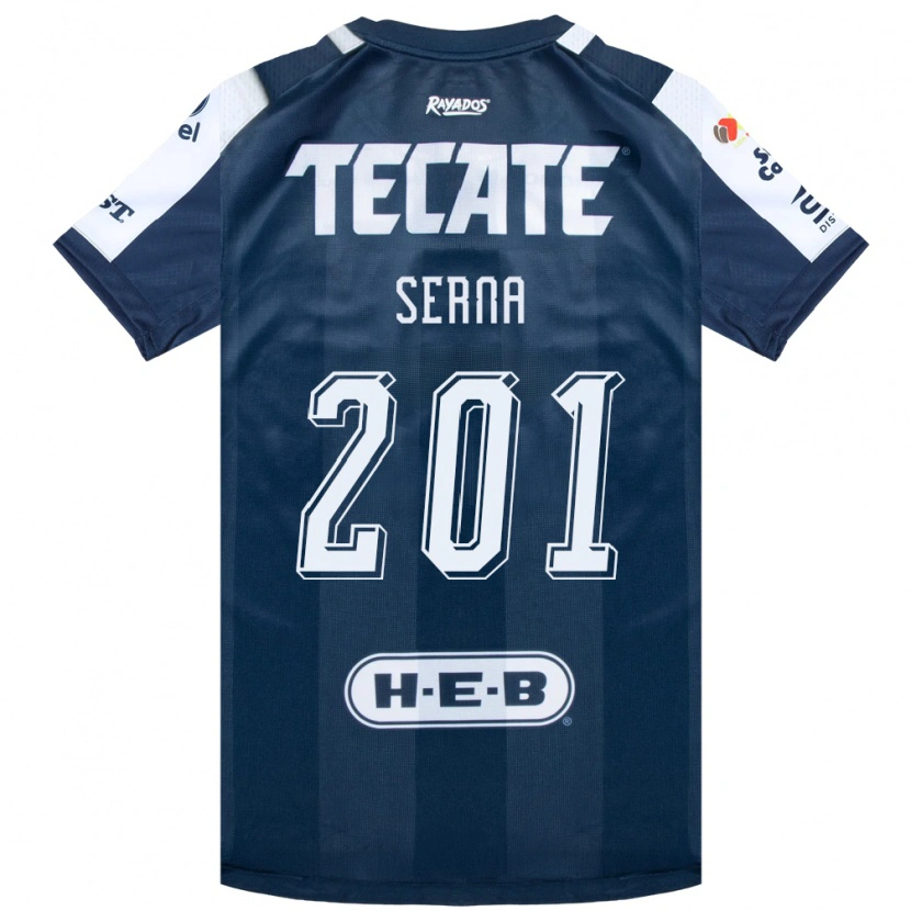 Danxen Herren Javier Serna #201 Tintenblau Weiß Rot Heimtrikot Trikot 2026/27 T-Shirt Österreich